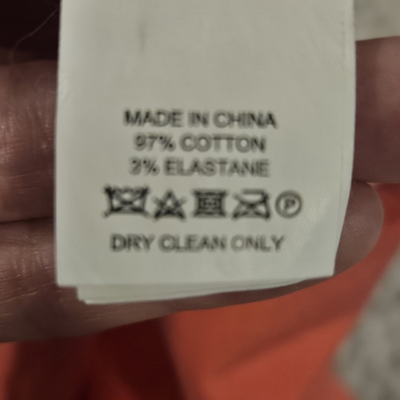 Kate Spade SZ 0 Fairy Pink Coral Sleeveless Peplum Top Side Zip Back Button Up - Picture 8 of 9